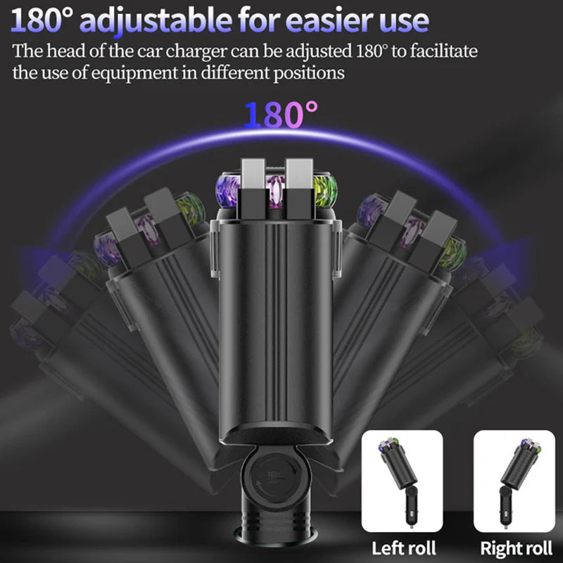 Falak™ 5-in-1 Starlight Car Charger