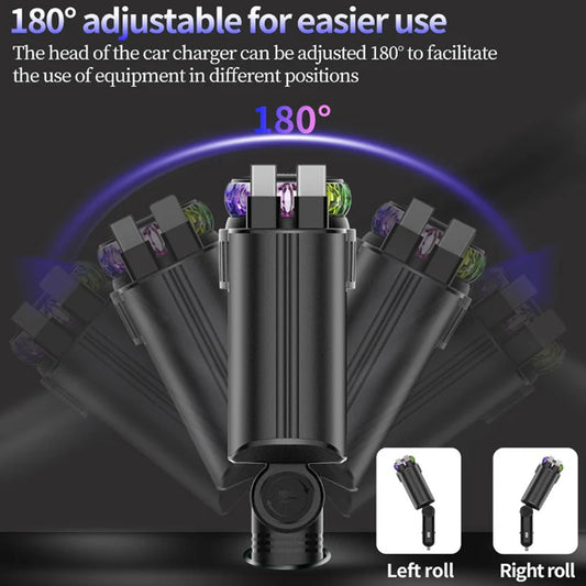 Falak™ 5-in-1 Starlight Car Charger